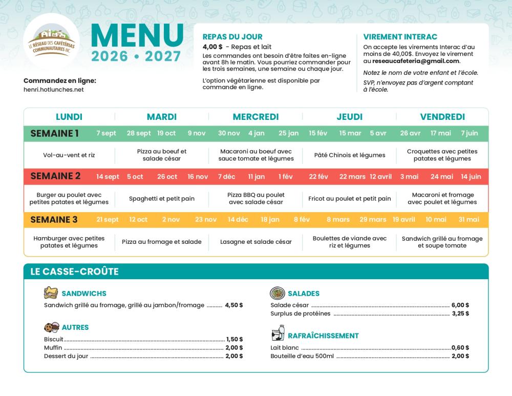 Saint Henri Menu page 0001